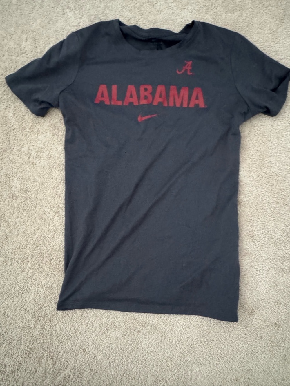 Nike Black Dri-FIT Tee with Subtle Logo